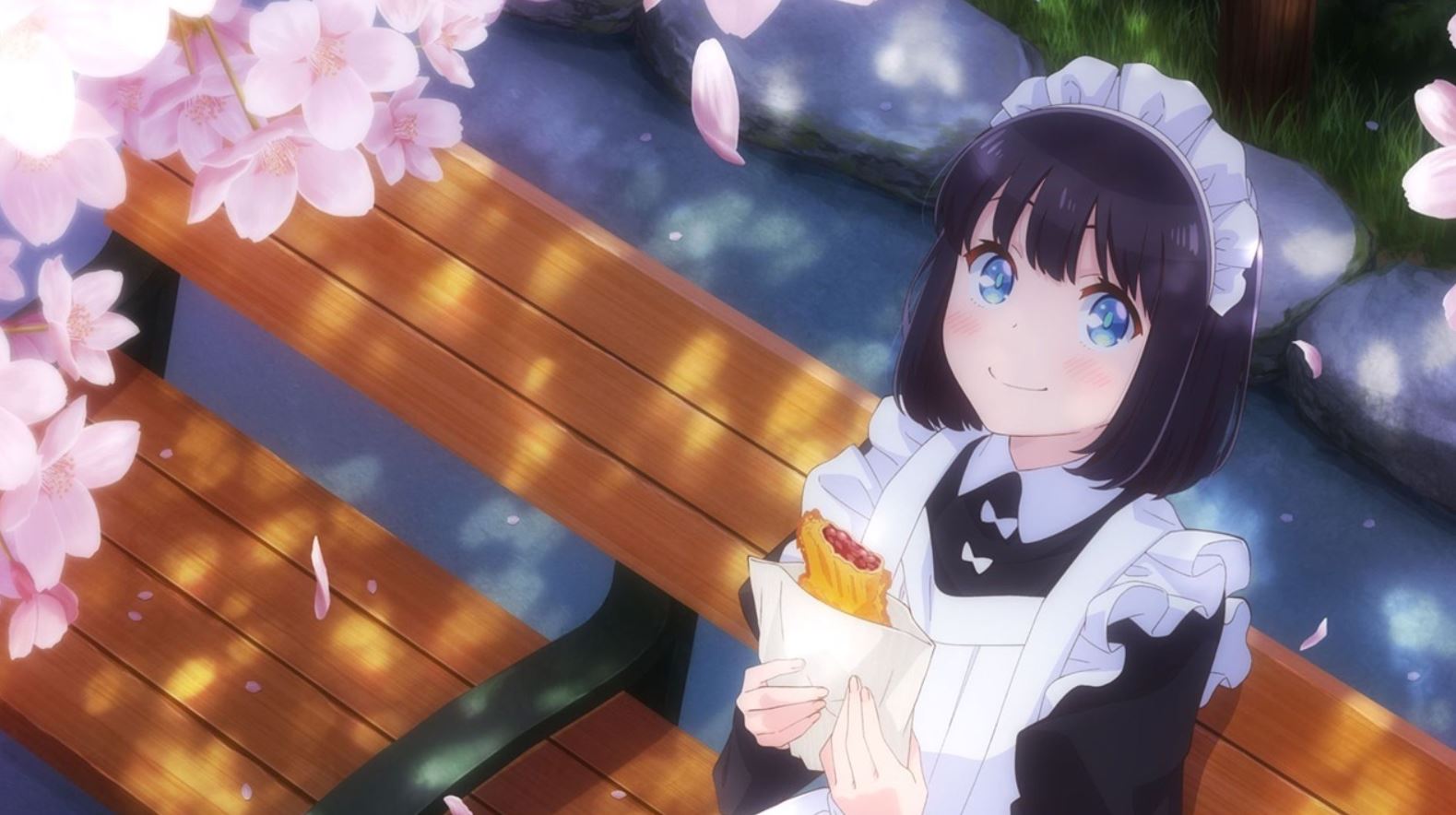 انمي Maid san wa Taberu dake الحلقة 1 مترجمة